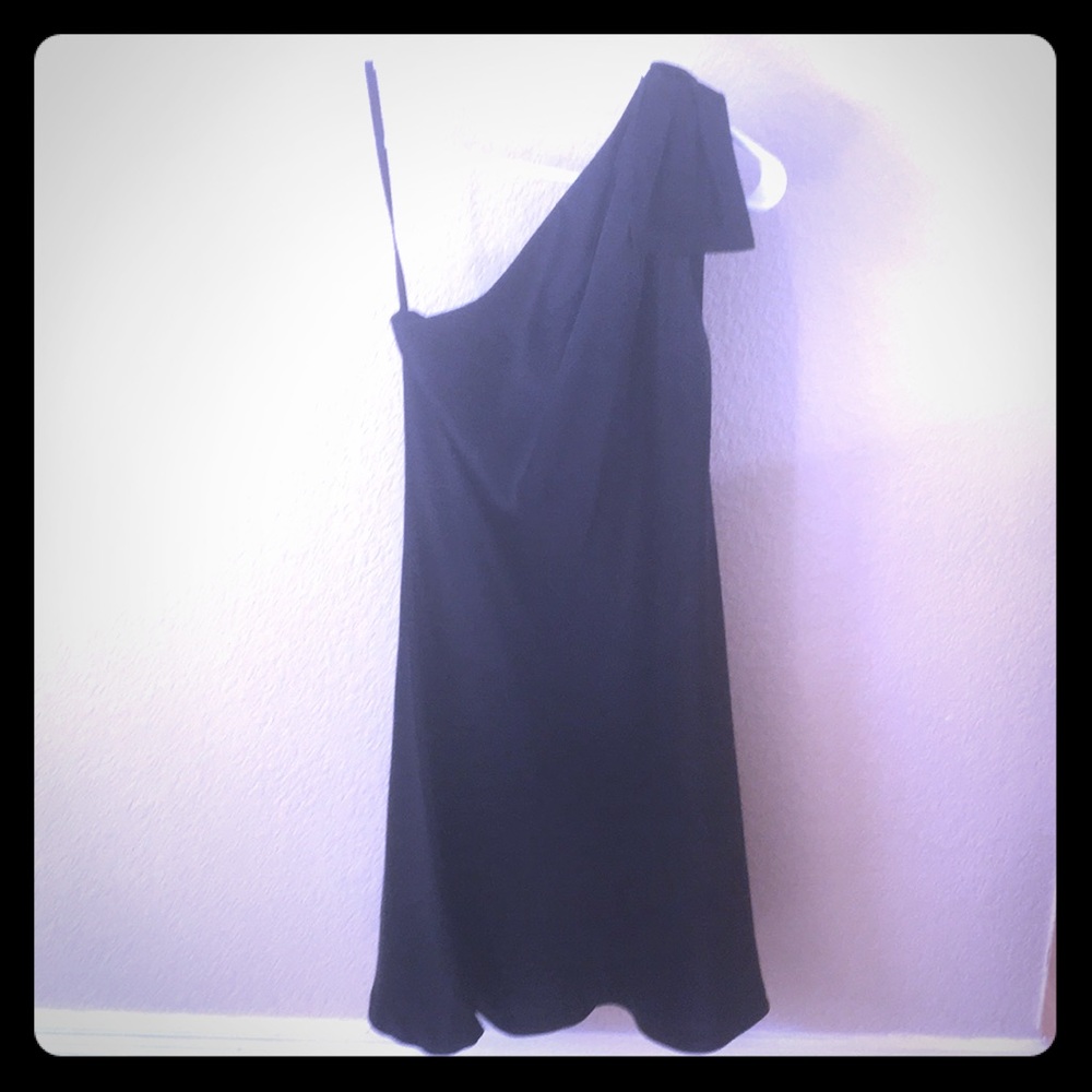 Ann Taylor one shoulder dress